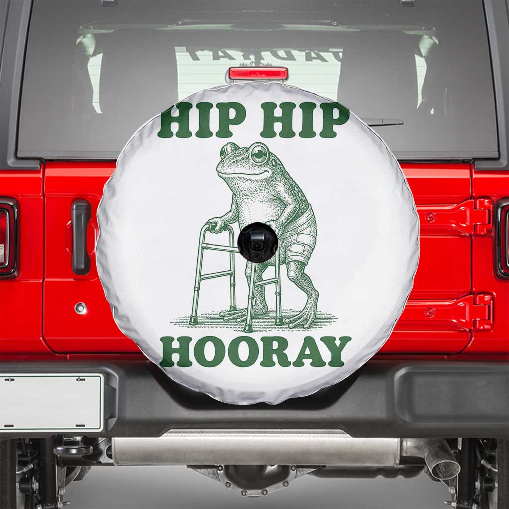 Funny Frog Hip Surgery Recovery Graphic Spare Tire Cover Get Well Soon Gifts