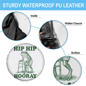 Funny Frog Hip Surgery Recovery Graphic Spare Tire Cover Get Well Soon Gifts