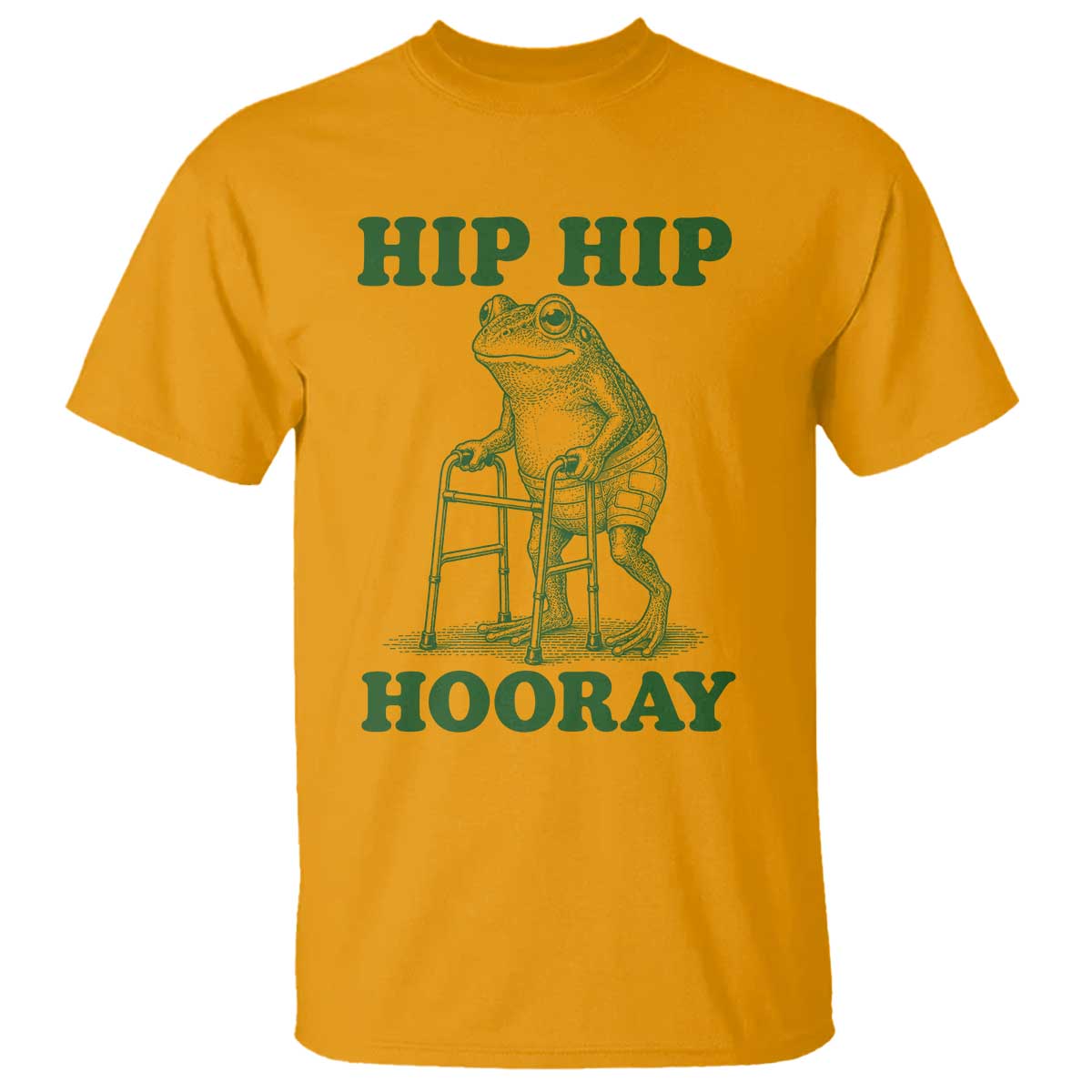 Funny Frog Hip Surgery Recovery Graphic T Shirt Get Well Soon Gifts