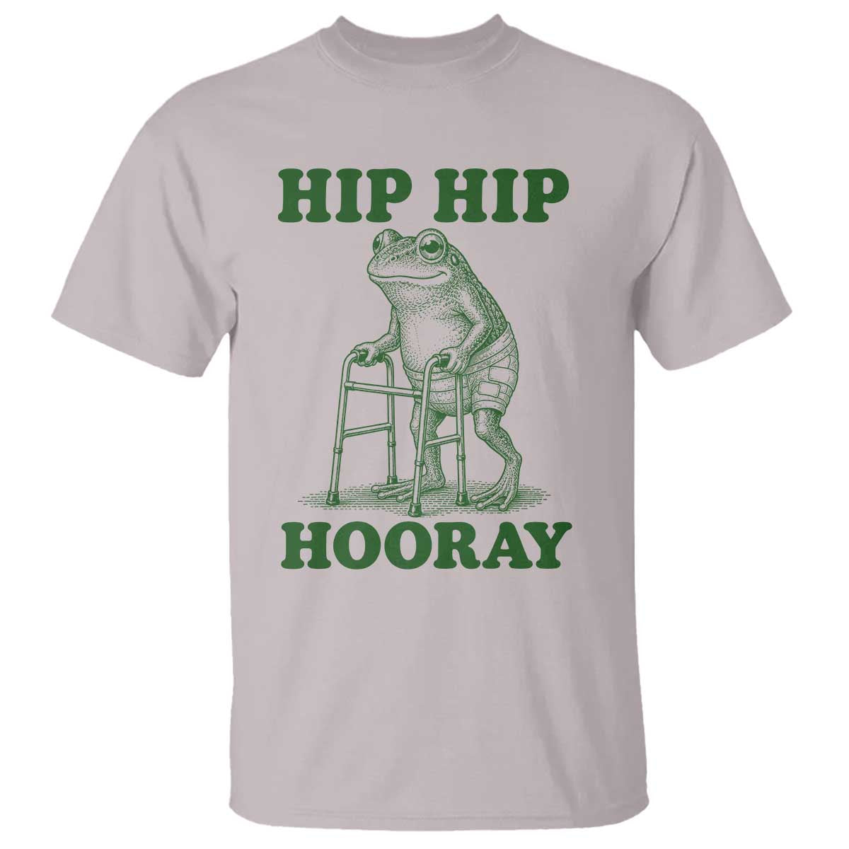 Funny Frog Hip Surgery Recovery Graphic T Shirt Get Well Soon Gifts