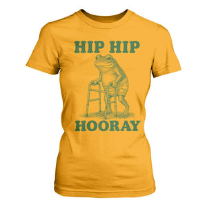 Funny Frog Hip Surgery Recovery Graphic T Shirt For Women Get Well Soon Gifts
