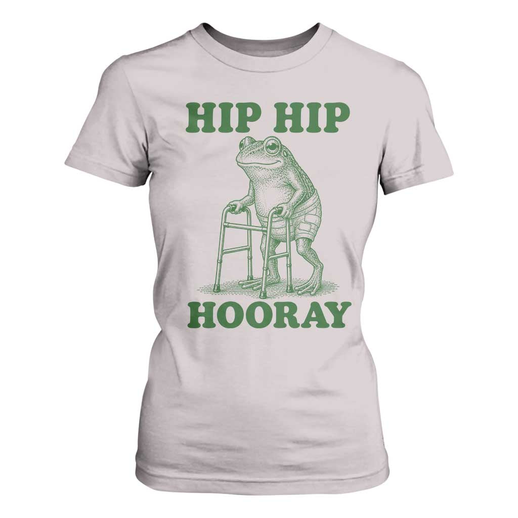 Funny Frog Hip Surgery Recovery Graphic T Shirt For Women Get Well Soon Gifts