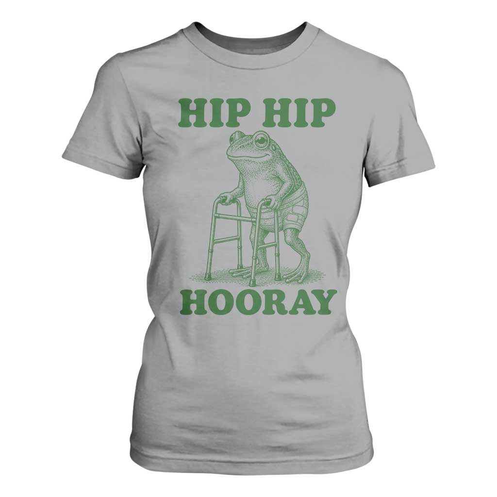 Funny Frog Hip Surgery Recovery Graphic T Shirt For Women Get Well Soon Gifts