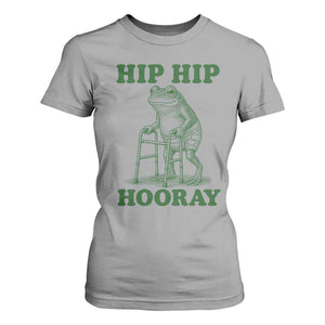 Funny Frog Hip Surgery Recovery Graphic T Shirt For Women Get Well Soon Gifts