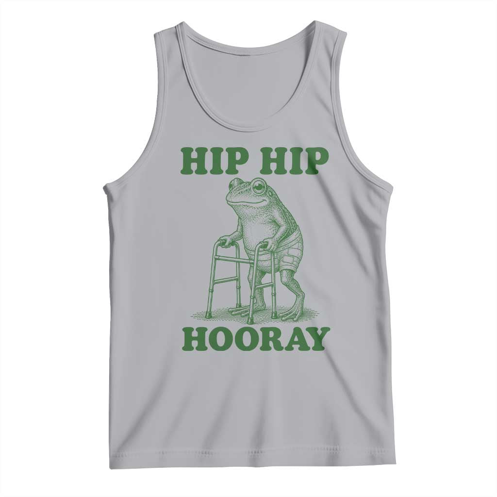 Funny Frog Hip Surgery Recovery Graphic Tank Top Get Well Soon Gifts