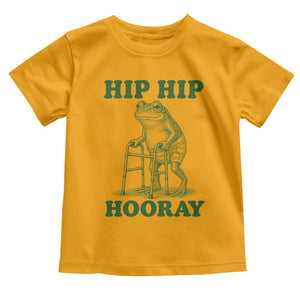Funny Frog Hip Surgery Recovery Graphic Toddler T Shirt Get Well Soon Gifts