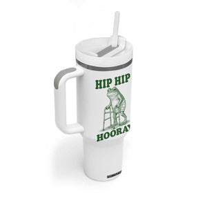 Funny Frog Hip Surgery Recovery Graphic Tumbler With Handle Get Well Soon Gifts