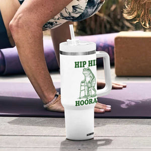 Funny Frog Hip Surgery Recovery Graphic Tumbler With Handle Get Well Soon Gifts