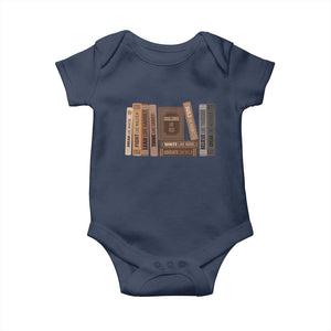 Black History Month Baby Onesie Black Leaders African American Teachers TS10 Navy Print Your Wear