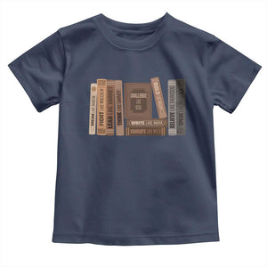 Black History Month Toddler T Shirt Black Leaders African American Teachers TS10 Navy Print Your Wear
