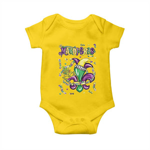 Mardi Gras Baby Onesie Fleur de Lis Carnival Fat Tuesday TS10 Daisy Print Your Wear