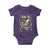 Mardi Gras Baby Onesie Fleur de Lis Carnival Fat Tuesday TS10 Purple Print Your Wear