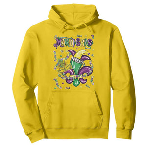 Mardi Gras Hoodie Fleur de Lis Carnival Fat Tuesday TS10 Daisy Print Your Wear