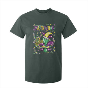Mardi Gras T Shirt For Kid Fleur de Lis Carnival Fat Tuesday TS10 Dark Forest Green Print Your Wear