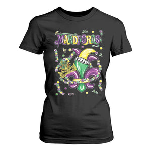 Mardi Gras T Shirt For Women Fleur de Lis Carnival Fat Tuesday TS10 Black Print Your Wear