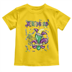 Mardi Gras Toddler T Shirt Fleur de Lis Carnival Fat Tuesday TS10 Daisy Print Your Wear