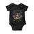 Mardi Gras Crocodile Baby Onesie Mardigator Alligator Costume Carnival Ain't No Party Like Mardi Gras TS10 Black Print Your Wear
