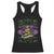 Mardi Gras Crocodile Racerback Tank Top Mardigator Alligator Costume Carnival Ain't No Party Like Mardi Gras TS10 Black Print Your Wear