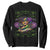Mardi Gras Crocodile Sweatshirt Mardigator Alligator Costume Carnival Ain't No Party Like Mardi Gras TS10 Black Print Your Wear