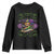 Mardi Gras Crocodile Youth Sweatshirt Mardigator Alligator Costume Carnival Ain't No Party Like Mardi Gras TS10 Black Print Your Wear