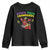 Mardi Gras Crawfish Youth Sweatshirt Whos Your Crawdaddy Jester Beads TS10 Black Print Your Wear