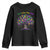Mardi Gras Bead Tree Youth Sweatshirt Carnival New Orleans 2025 Laissez Les Bons Temps Rouler TS10 Black Print Your Wear