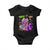 Funny Mardi Gras Baby Onesie Walk it Like a Dog Louisiana Fleur De Lis TS10 Black Print Your Wear