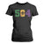 Mardi Gras 504 Nola New Orleans Louisiana T Shirt For Women Glitter Print Fleur de Lis TS10 Black Print Your Wear
