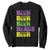 Funny Mardi Gras Sweatshirt Retro Beer Beads Fat Tuesday Festival Celebration TS10 Black Print Your Wear