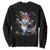 Mardi Gras Crocodile Sweatshirt Mardigator Alligator Costume Carnival New Orleans Louisiana TS10 Black Print Your Wear