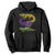 Aligator Crocodiles Louisiana Mardi Gras Hoodie TS10 Black Print Your Wear