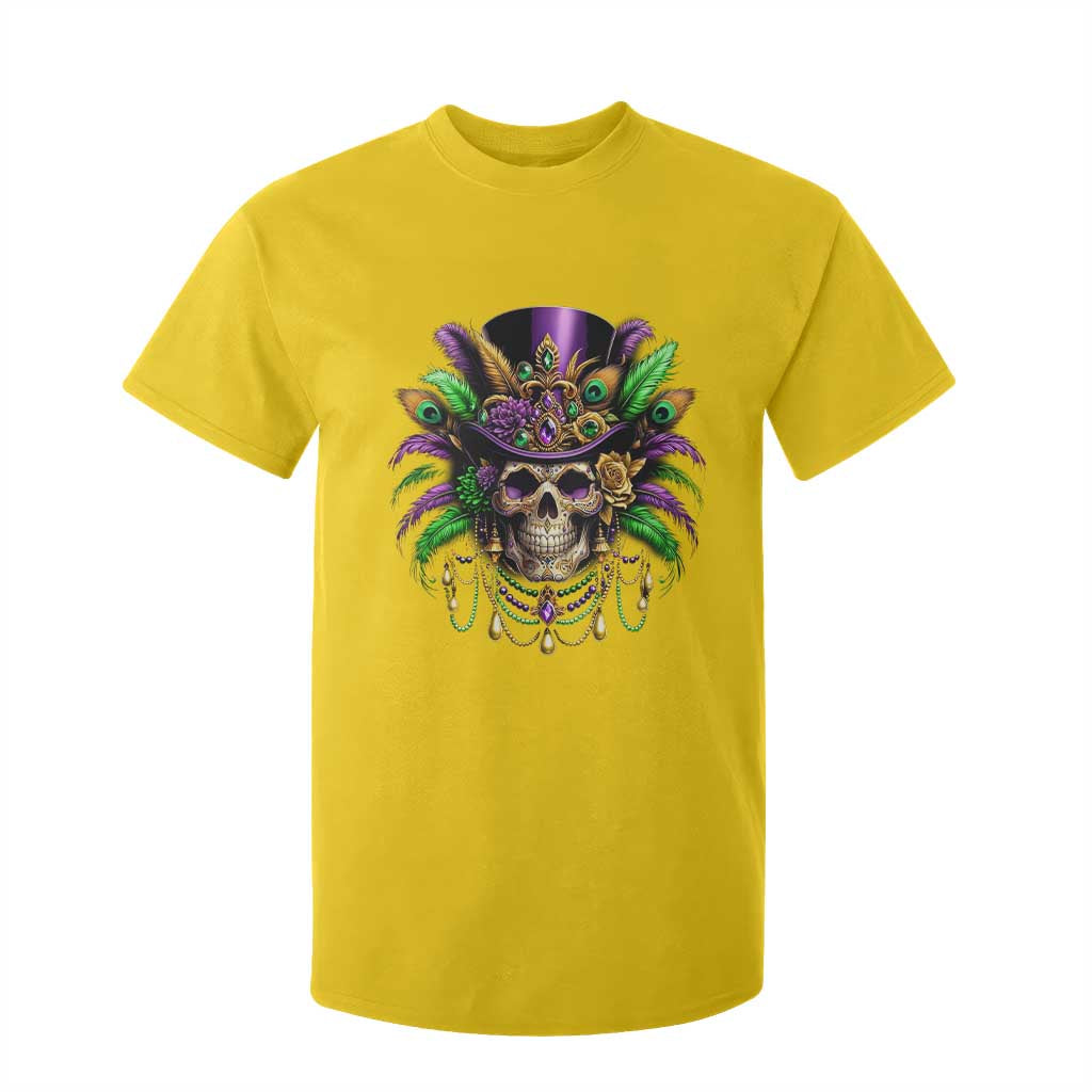 Mardi Gras Sugar Skull T Shirt For Kid Fat Tuesday TS10 Daisy Print Your Wear