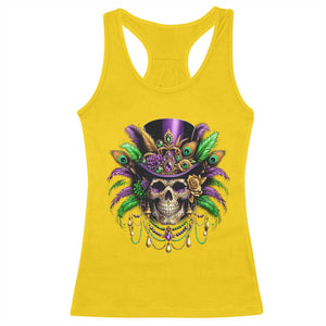 Mardi Gras Sugar Skull Racerback Tank Top Fat Tuesday TS10 Daisy Print Your Wear