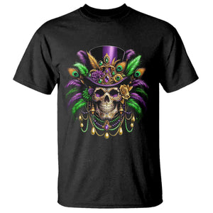 Mardi Gras Sugar Skull T Shirt Fat Tuesday TS10 Black Print Your Wear