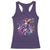 Mardi Gras Racerback Tank Top Jester Skeleton Skull Lovers TS10 Purple Print Your Wear