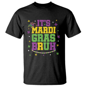 Bruh Mardi Gras T Shirt Funny Fat Tuesday Teens Boys Kids TS10 Black Print Your Wear