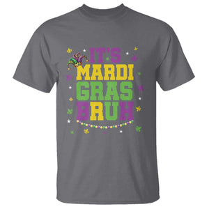 Bruh Mardi Gras T Shirt Funny Fat Tuesday Teens Boys Kids TS10 Charcoal Print Your Wear