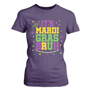 Bruh Mardi Gras T Shirt For Women Funny Fat Tuesday Teens Boys Kids TS10 Purple Print Your Wear