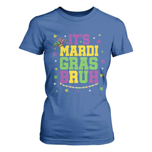 Bruh Mardi Gras T Shirt For Women Funny Fat Tuesday Teens Boys Kids TS10 Royal Blue Print Your Wear
