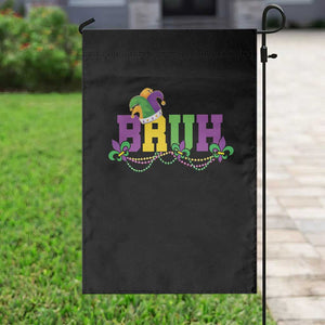 Bruh Mardi Gras Garden Flag Carnival New Orleans Trip Parade Outfit Teens Boys Kids TS10 Print Your Wear