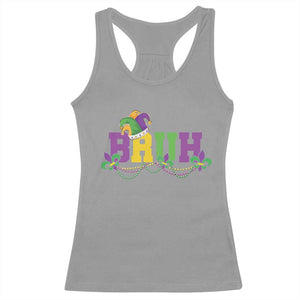 Bruh Mardi Gras Racerback Tank Top Carnival New Orleans Trip Parade Outfit Teens Boys Kids TS10 Sport Gray Print Your Wear