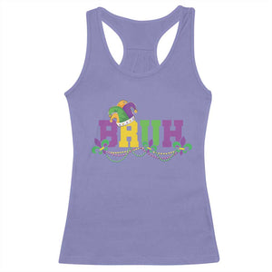 Bruh Mardi Gras Racerback Tank Top Carnival New Orleans Trip Parade Outfit Teens Boys Kids TS10 Violet Print Your Wear