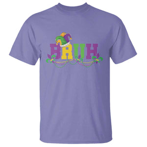 Bruh Mardi Gras T Shirt Carnival New Orleans Trip Parade Outfit Teens Boys Kids TS10 Violet Print Your Wear