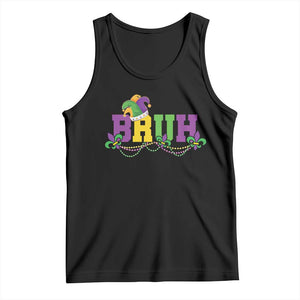 Bruh Mardi Gras Tank Top Carnival New Orleans Trip Parade Outfit Teens Boys Kids TS10 Black Print Your Wear
