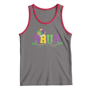 Bruh Mardi Gras Tank Top Carnival New Orleans Trip Parade Outfit Teens Boys Kids TS10 Deep Heather Red Print Your Wear