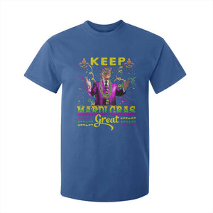 Funny Trump Keep Mardi Gras Great T Shirt For Kid TS10 Royal Blue Print Your Wear