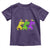 Mardi Gras Toddler T Shirt Kids Trex Dinos Toddler Boys TS10 Purple Print Your Wear