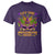Let The Shenanigans Begin Mardi Gras T Shirt Masquerade Mask Beads TS10 Purple Print Your Wear