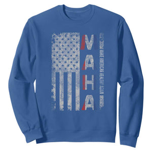 MAHA Make America Healthy Again Sweatshirt Trump RFK Jr Kennedy Medical Freedom USA Flag TS10 Royal Blue Print Your Wear