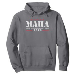 MAHA Make America Healthy Again Hoodie Trump RFK Jr Kennedy 2025 TS10 Charcoal Print Your Wear